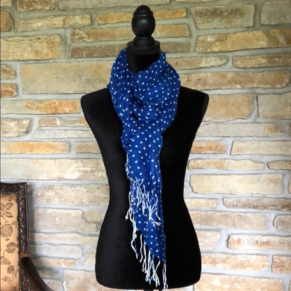 Royal Blue Scarf